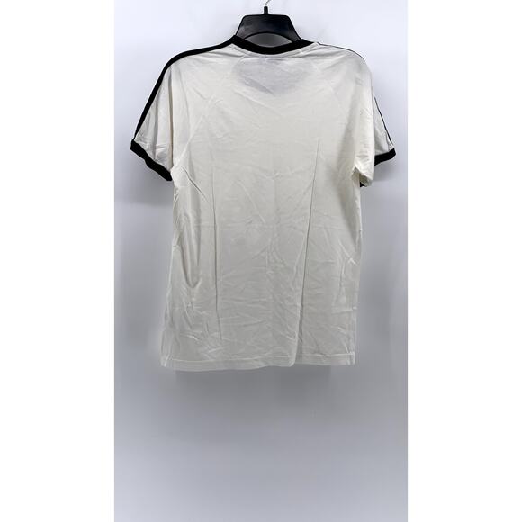 ADIDAS Men's White-Black California Short Sleeve Crewneck T-Shirt SZ M - Picture 2 of 10